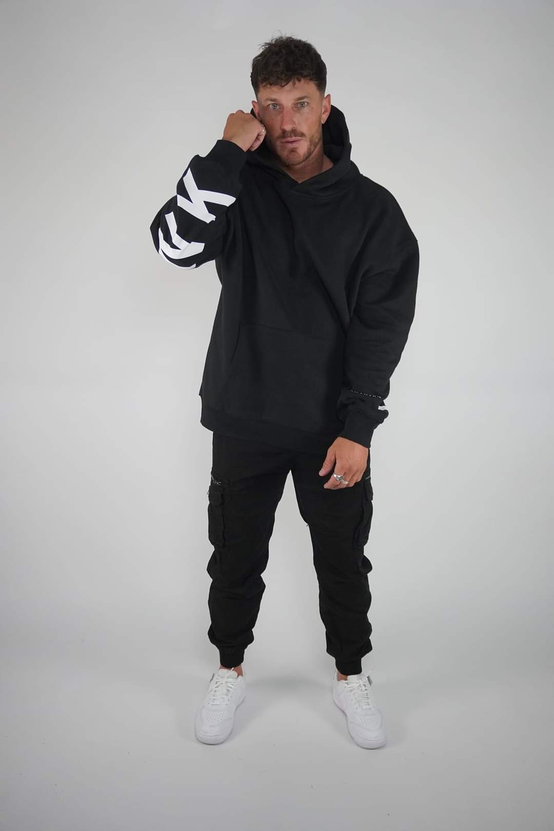 Shawshank O/S Heavy hooded jumper