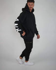 Shawshank O/S Heavy hooded jumper