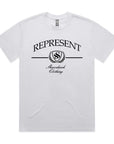 Men's Oversized Represent 'SHAWSHANK' Clothing embroided Heavy weight T-Shirt