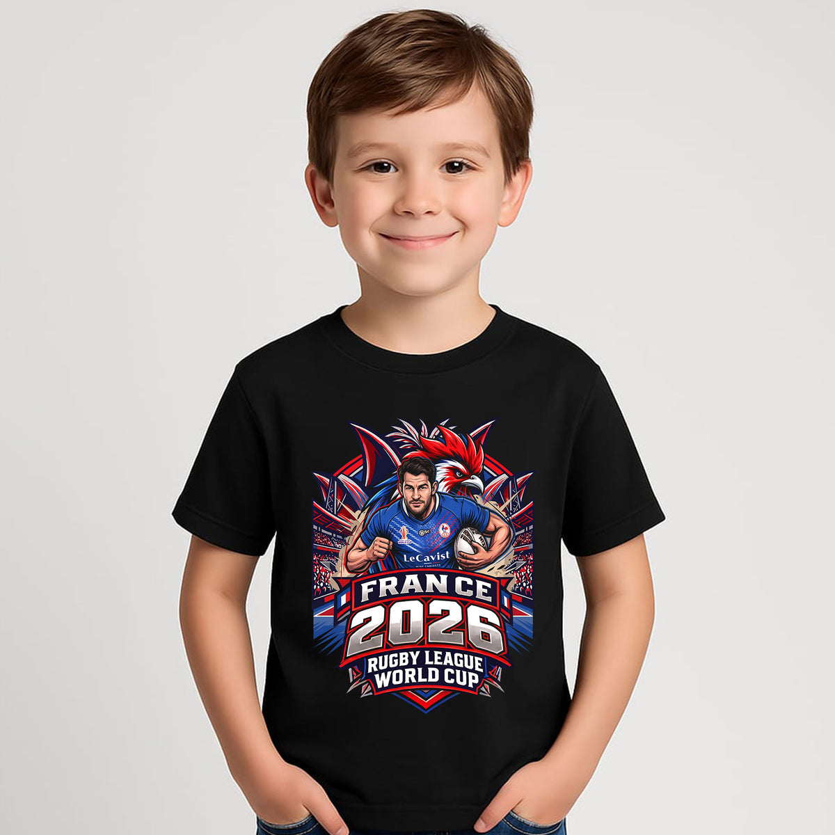 Kids RWC 2026 Supporters FRANCE T-shirt