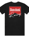Men's' Shawshank racing in RED Printed T-Shirt