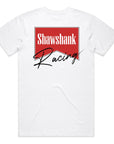 Men's' Shawshank racing in RED Printed T-Shirt
