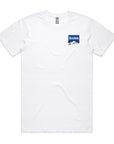 Men's' Shawshank racing in BLUE Printed T-Shirt