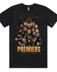 KIDS 2024 Penrith Panthers PREMIERS 4 PEAT CHAMPIONS Custom tshirt.🐆