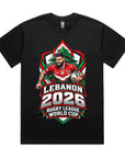 LEBANON Rugby League WC Supporters tee