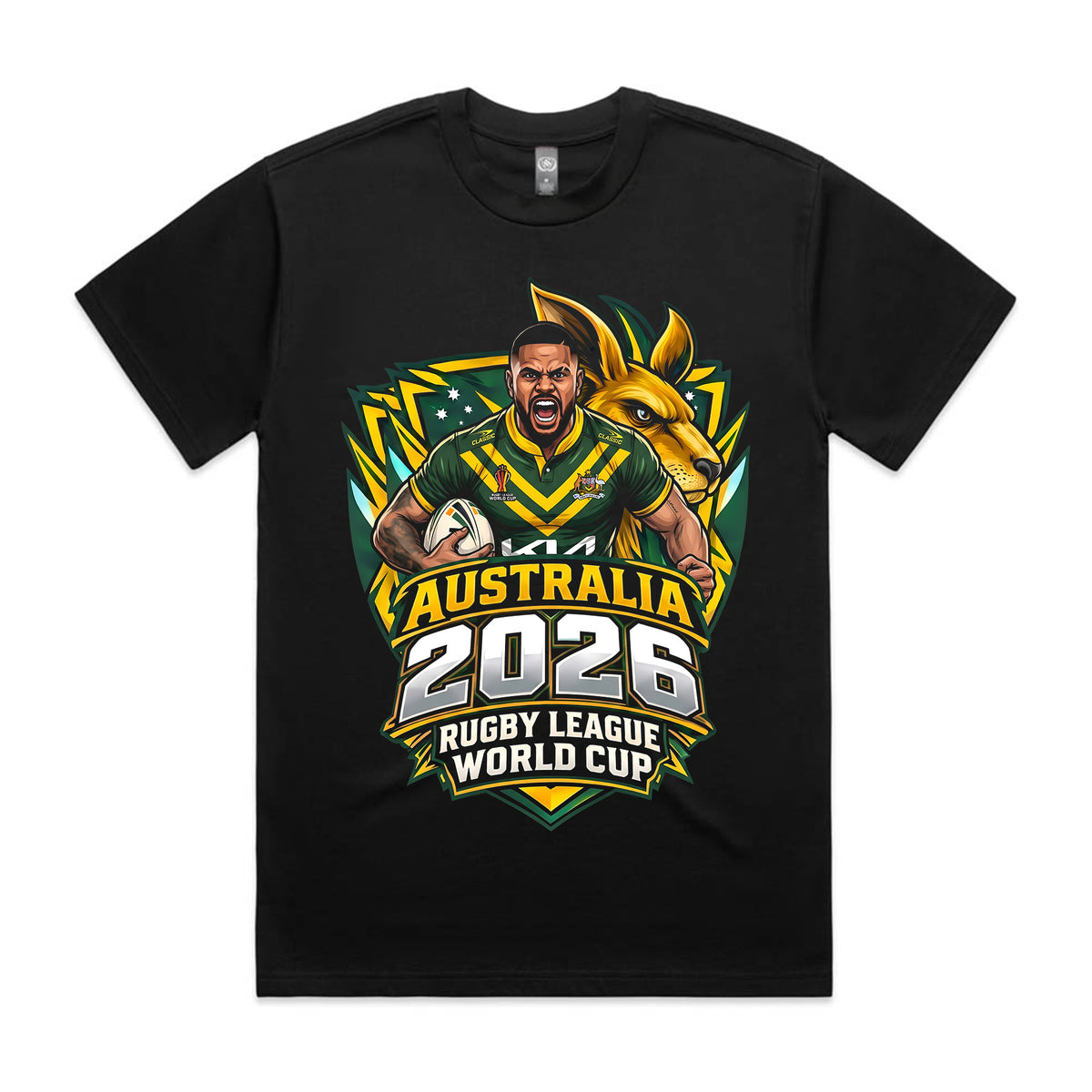 Kids RWC 2026 Supporters Latrell Australia T-shirt