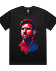 Messi Portrait Men's ⚽ T-Shirt