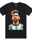 Messi Portrait Argentina ⚽ T-Shirt