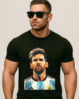 Messi Portrait Argentina ⚽ T-Shirt