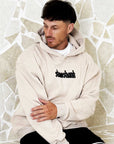 Men's Oversized 'SHAWSHANK' Roman style PUFF print Heavy weight Hoodie