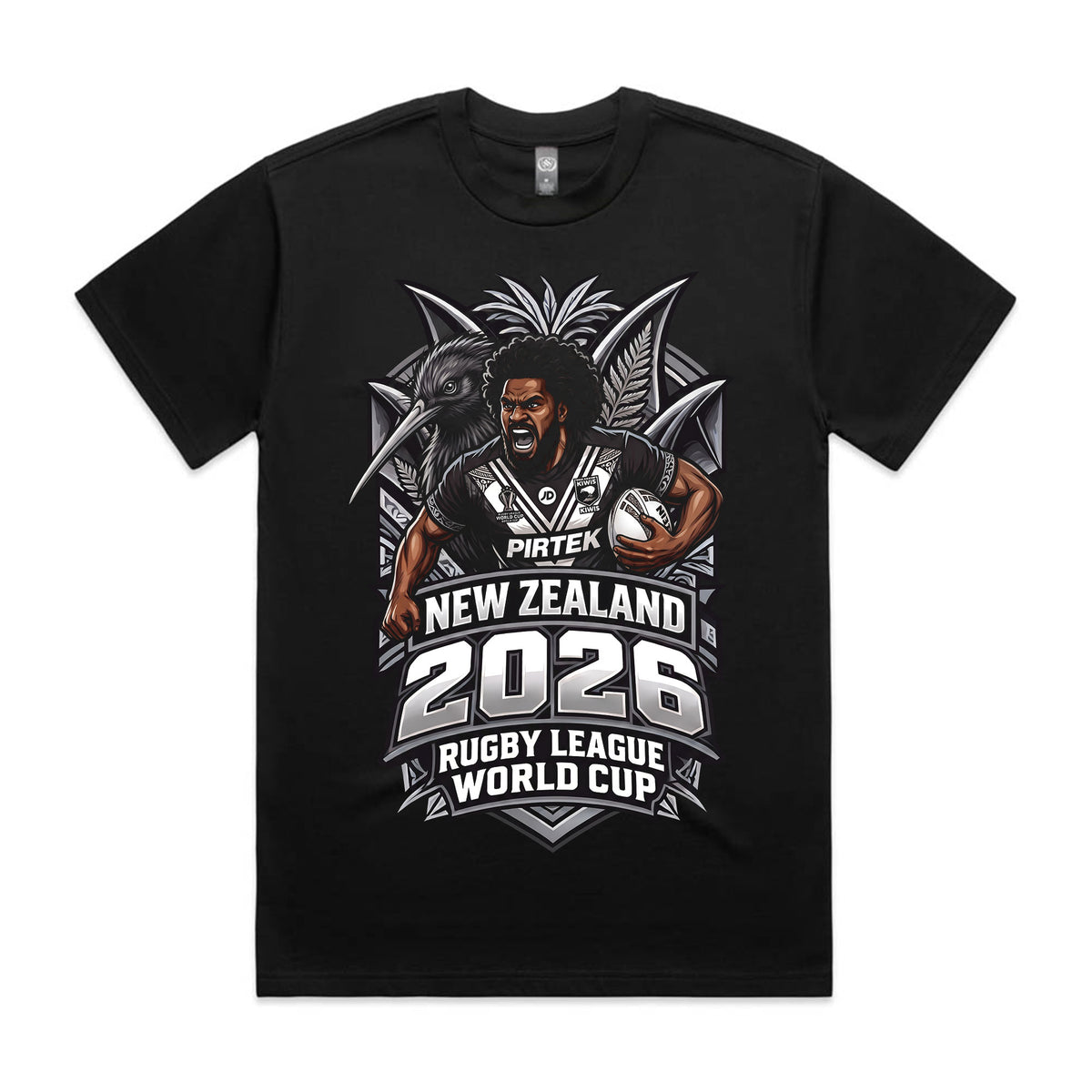 Kids RWC 2026 Supporters NEWZEALAND T-shirt