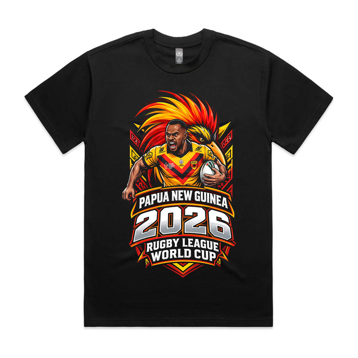 Kids RWC 2026 Supporters PAPUA NEW GUINEA T-shirt
