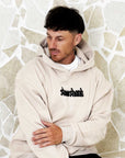Men's Oversized 'SHAWSHANK' Roman style PUFF print Heavy weight Hoodie
