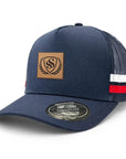 Shawshank Striped Trucker Cap