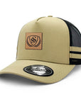 Shawshank Striped Trucker Cap
