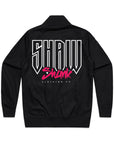 Shawshank Graffiti SHAW Design Zip-Up Bomber Jacket