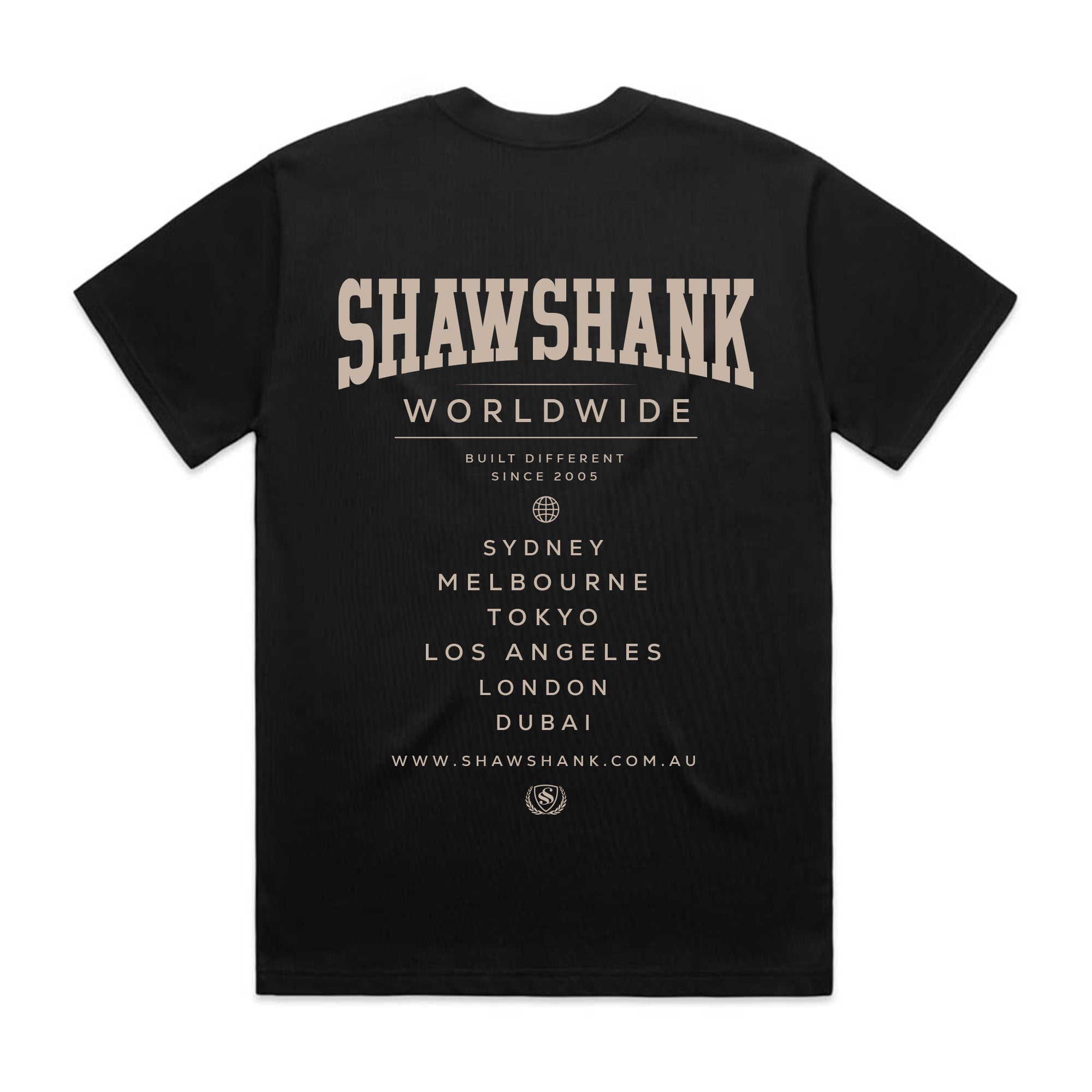 Shawshank Worldwide Oversized Streetwear T-Shirt