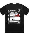 R34 Nissan Skyline GT-R T-Shirt