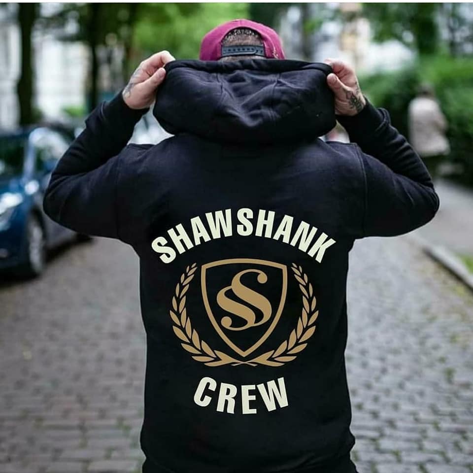 Men&#39;s &quot;Shawshank Crew&#39;&#39; Long-Sleeve Hoodie.