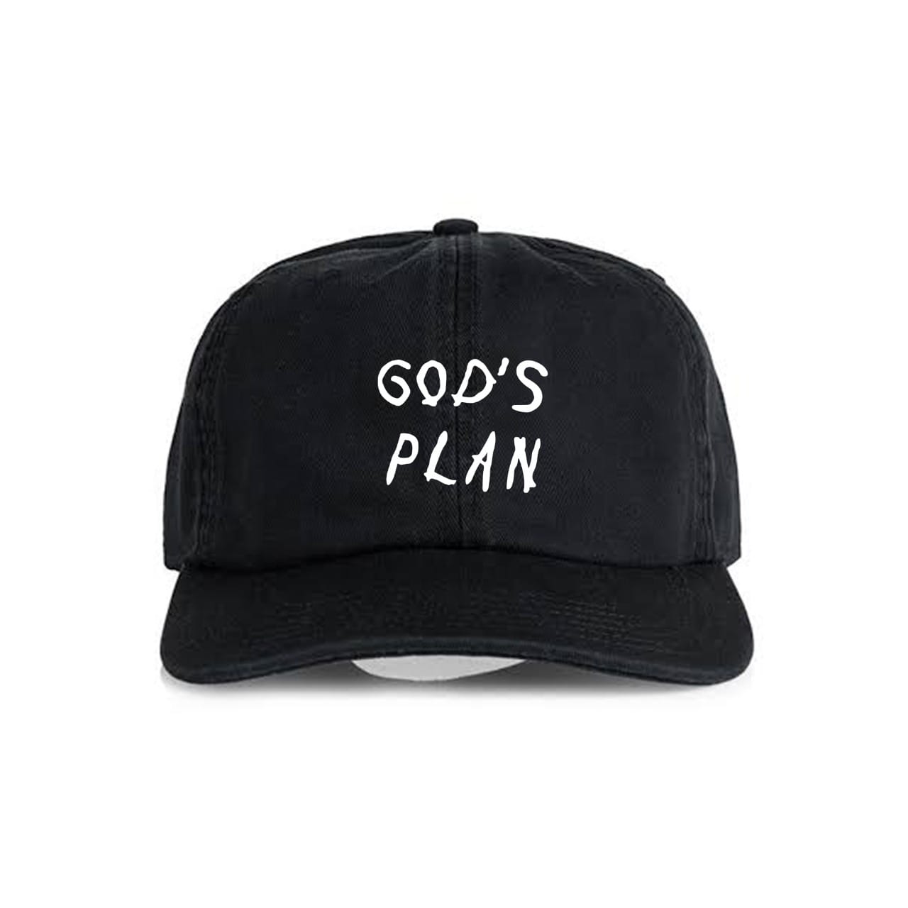 &#39;Gods Plan&#39; Embroided Cap