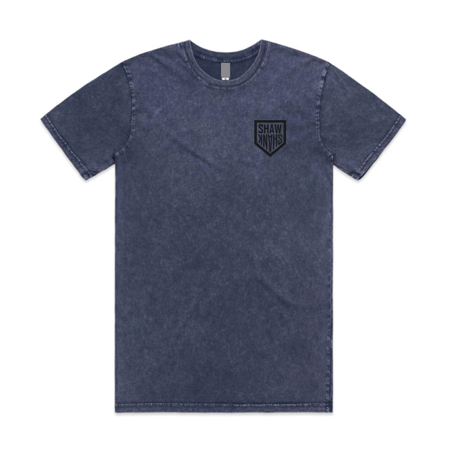 Men&#39;s Acid Wash Authority Pocket Short-Sleeve T-Shirt