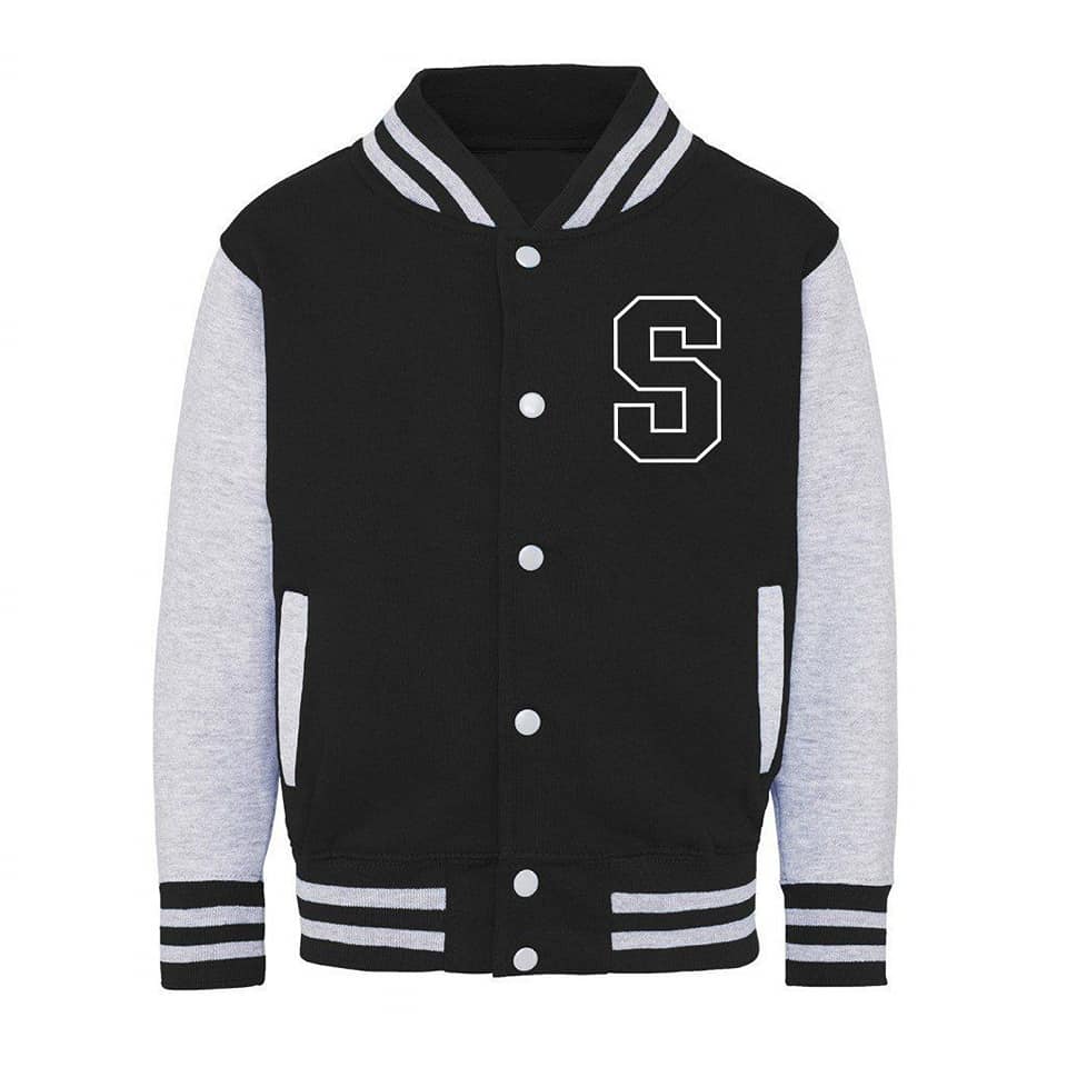 KJ01- Kids Shawshank College Varsity jacket. - Shawshank Clothing 