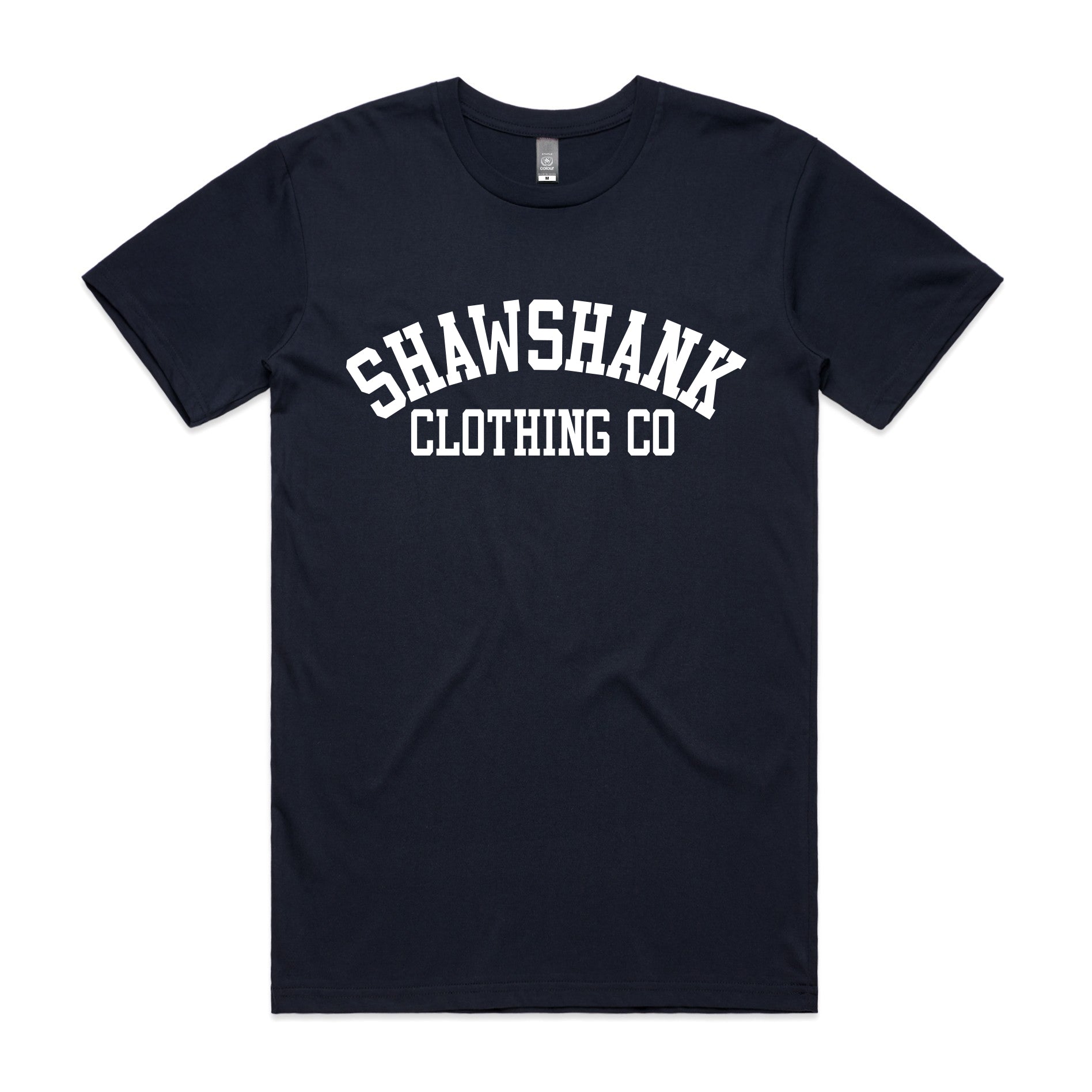ST16 - Men&#39;s &#39;College style&#39; T-shirt - Shawshank Clothing 