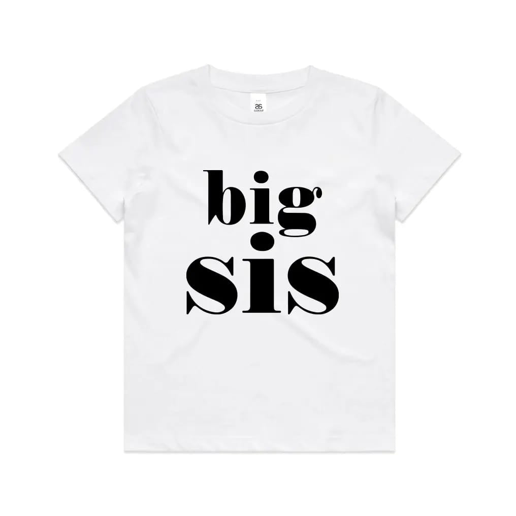 Kids &#39;Big Sis&#39; Short-Sleeve T-Shirt.