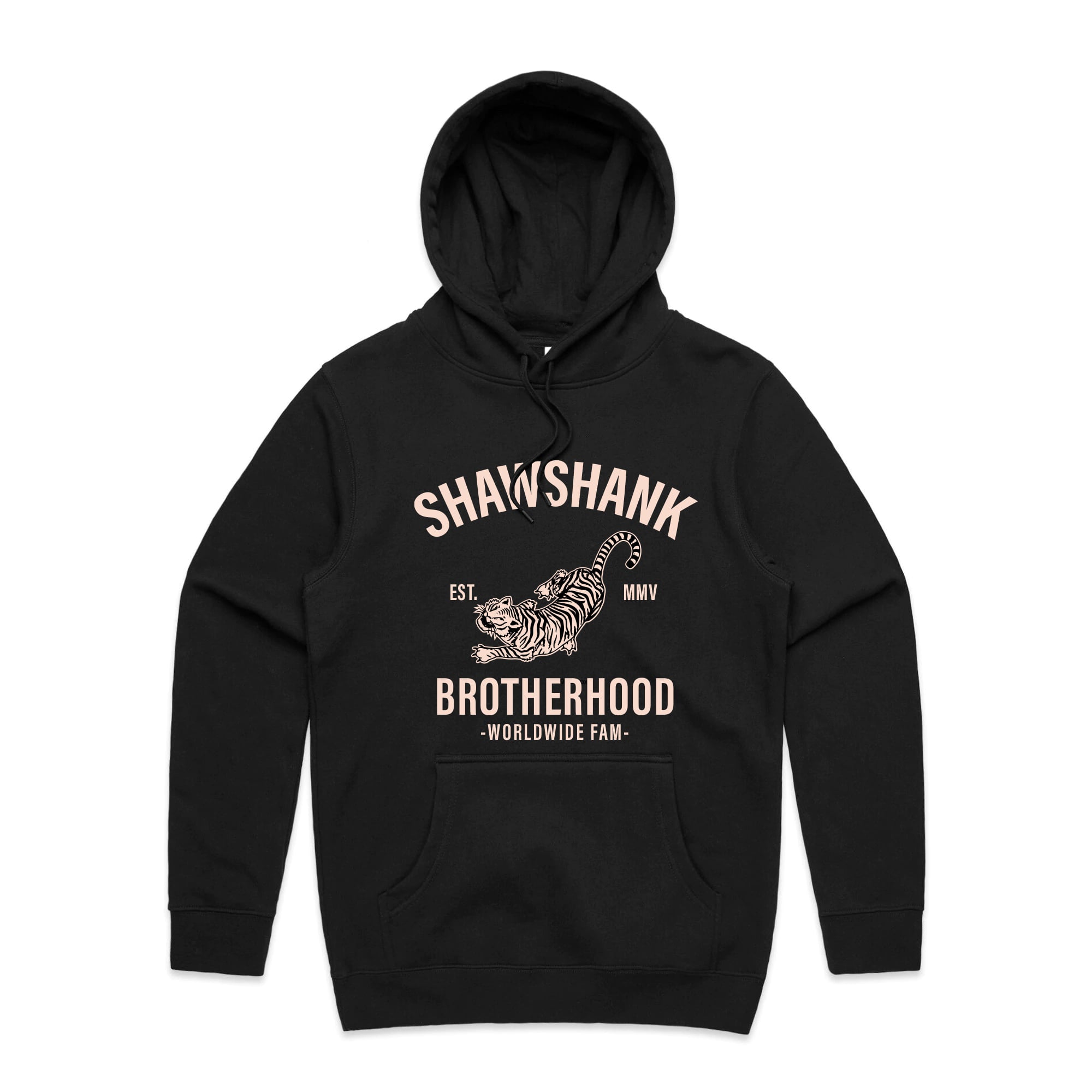 Men&#39;s &#39;&#39;Shawshank brotherhood&#39;&#39; Print Hoodie.