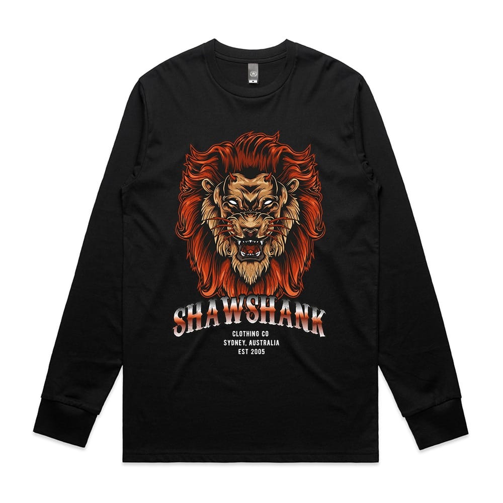 Men&#39;s &#39;&#39;LION KING&quot; Printed Long Sleeve T-Shirt
