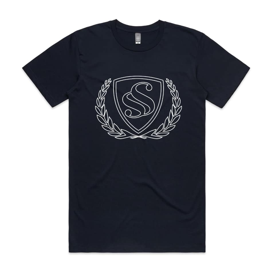 Men&#39;s Logo Outline Print Short-Sleeve T-Shirt.