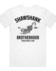 Men's ''Shawshank brotherhood'' Print T-Shirt.